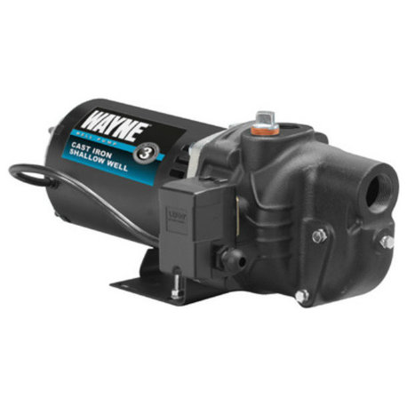 Wayne Sws50 Cast Iron Shallow Well Jet Pump, 1/2 Hp