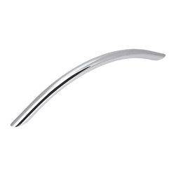 Cosmas - Arch Bow Cabinet Bar Pull, Polished Chrome, Set of 10 - Cabinet And Drawer Handle Pulls