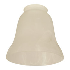 Craftmade 2 1/4" Glass, Alabaster Swirl Bell