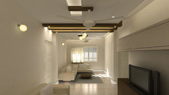 Interior design of Living room