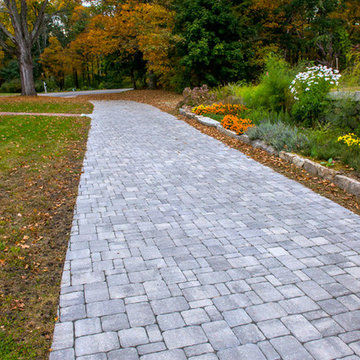 Custom Stone Wall & Lush Garden Project