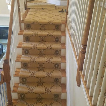 Stair Runner Installation