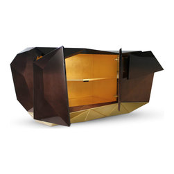 DIAMOND Chocolate - Accent Chests And Cabinets