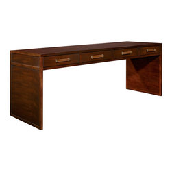 HARRISON THREE-DRAWER WRITING TABLE - Desks And Hutches