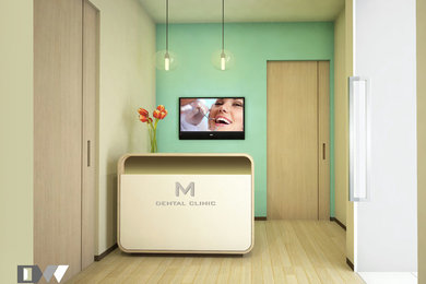 Example of a minimalist home design design in Other