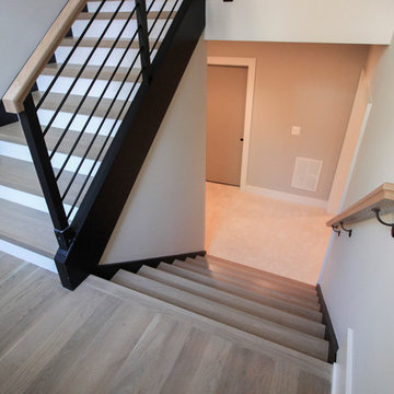 Project #52 | Minimalist Open Riser Stairway