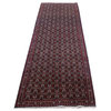 Consigned, Traditional Rug, 3'x11', Mood Bijar, Handmade Wool