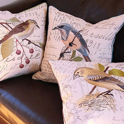 Xia Home Fashions - Avian Collection Feather/Down Filled Decorative Pillow Sham - Decorative Pillows