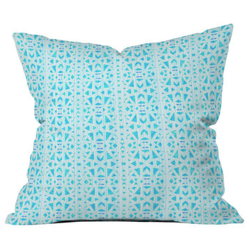 Hadley Hutton Floral Tribe Collection 4 Outdoor Throw Pillow