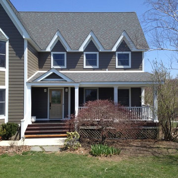 Warwick Ny Hardie siding and Hardie trim project.