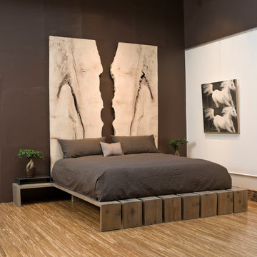 Custom Bed with Headboard