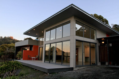 Photo of a contemporary exterior in Hobart.