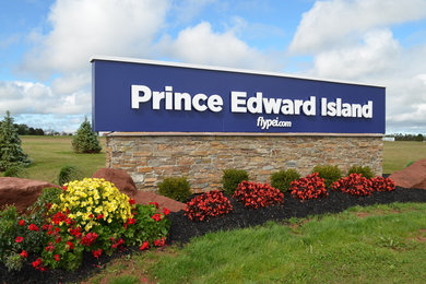 Prince Edward Island & Charlottetown Airport Signs