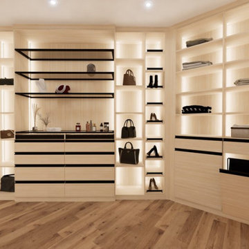 Walk In Closet; Design and Built