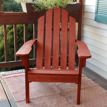 Classic Walden Adirondack Chair, Red