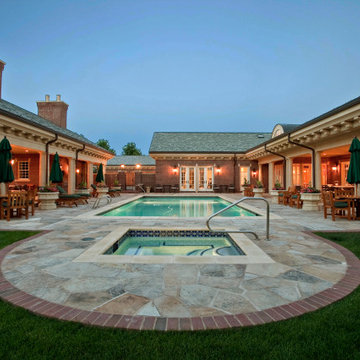A Neoclassic Formal Garden