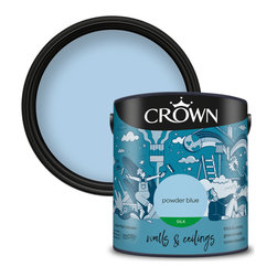 Walls and Ceilings - Silk Emulsion - powder blue - Paint