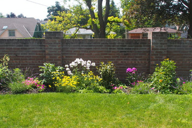 English style back garden
