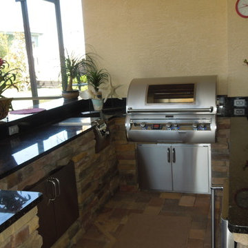 Custom outdoor kitchens