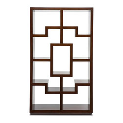 Brownstone Furniture Chelsea Chestnut Bookcase - Bookcases