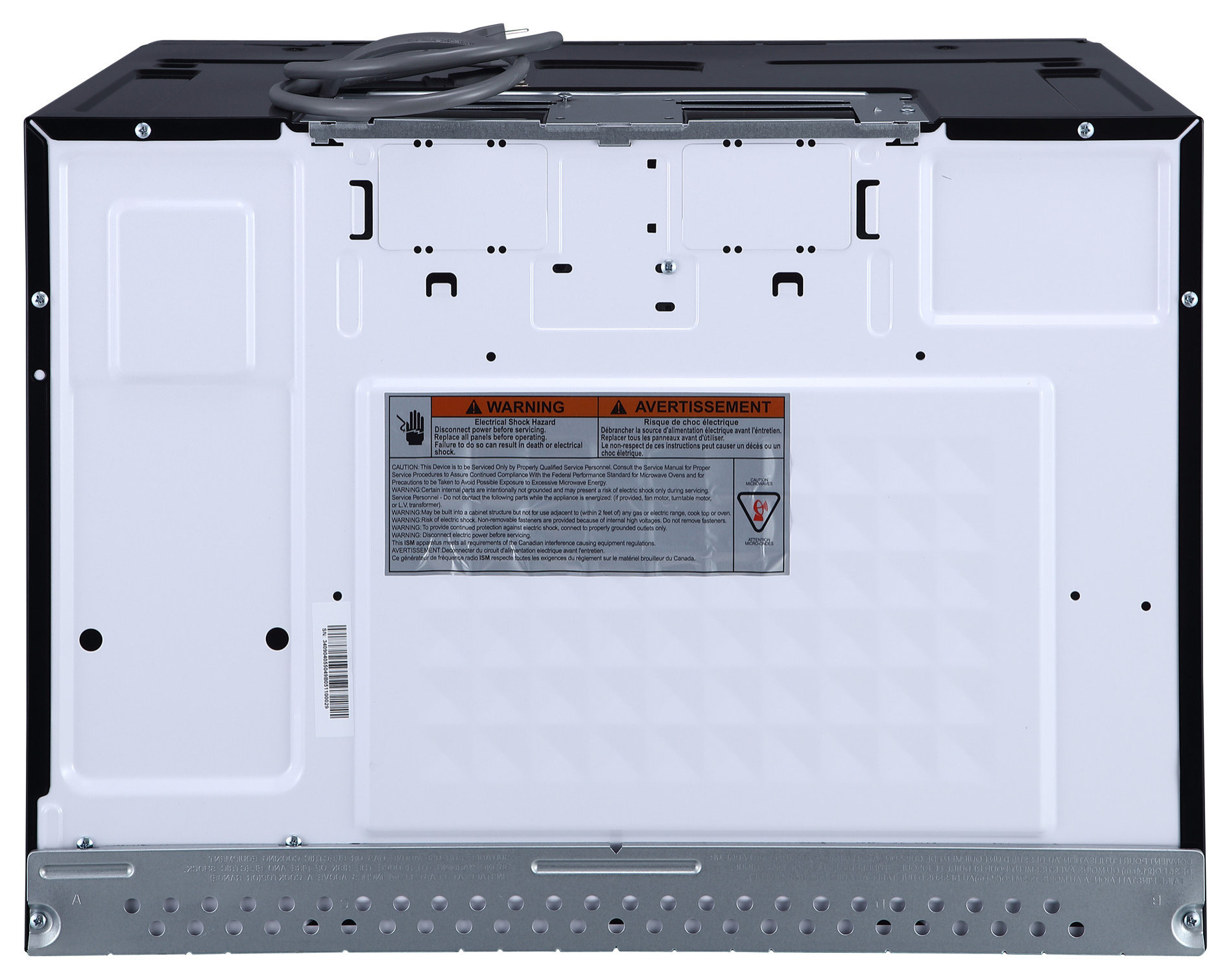 24" Over The Range Microwave Oven with Vent Fan, 1000W, 1.34 Cu. Ft. Capacity