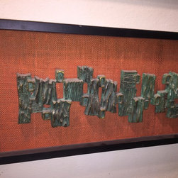 Mid Century Jewel - Mixed Media Art
