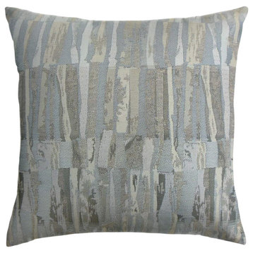 The Pillow Collection Grey Markell Throw Pillow, 22"