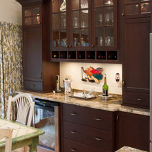 tiered cabinets