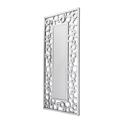 Howard Elliott Miracle Full Length Mirror - 26W x 61H in. - 67019 - Wall Mirrors