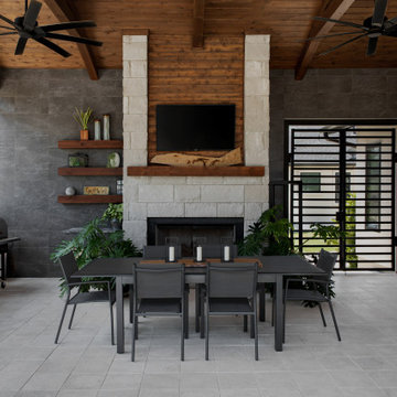 Organic Modern Patio