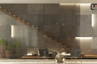 Home design - contemporary home design idea in Other