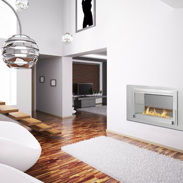Monte Carlo 2 Sided Ethanol Fireplaces by Eco-Feu