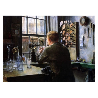 The Glass Engraver by Charles Frederic Ulrich