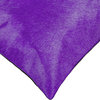 12"x20" Torino Cowhide Pillows, Set of 2, Purple