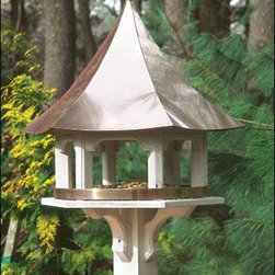 Medium White Post - Birdhouses