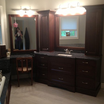 Cherry Wood Luxury Bathroom