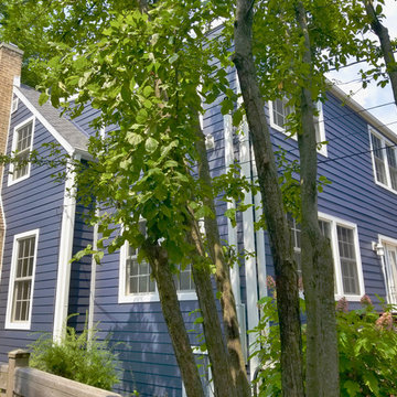 Ranch Exterior Remodel with James Hardie Siding, Evanston, IL