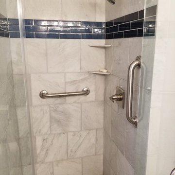 Bathroom remodel - Carrara marble
