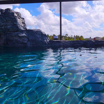 Winter Garden pool with Grotto and Bar