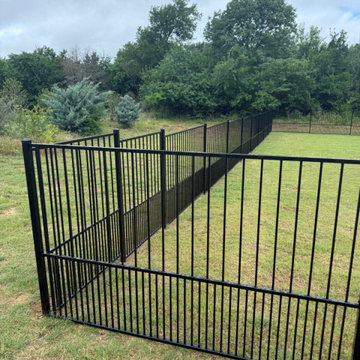 WROUGHT IRON FENCE - POTTSBORO, TX