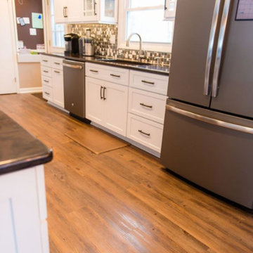 White Transitional Kitchen