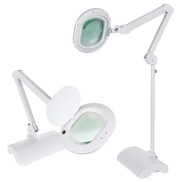 Brightech LightView Pro 2 in 1 XL Magnifying Floor Lamp - Very Bright LED Light