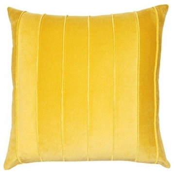Soleil, Yellow Bands Pillow