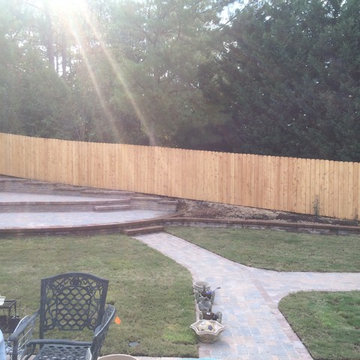 Increased useable backyard living space.