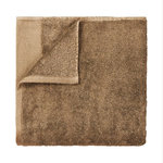 blomus - Riva Organic Terry Cloth Washcloth, Set of 4, Tan - The blomus RIVA Organic Terry Washcloths -4 Pack 11.8' x 11.8" is natural, gentle and ecological. The highest quality cotton yarns are being used in the weaving. The certificate "Global Organic Textile Standard" (GOTS) guarantees the ecological production of the cotton and manufacturing. 700 grams/m2. Fine border trim.
