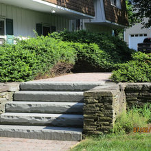 Front Walk and Walls