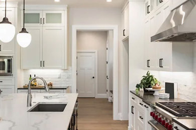 Inspiration for a contemporary kitchen remodel in Toronto