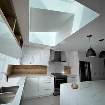 Modern kitchen renovation