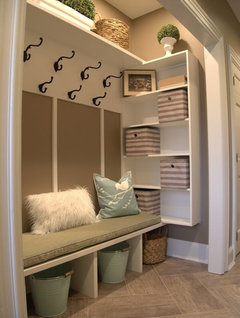 Hall Closet Makeover - Hall Closet Decorating Ideas