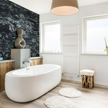 Bathroom -  Blue Fantasy Granite